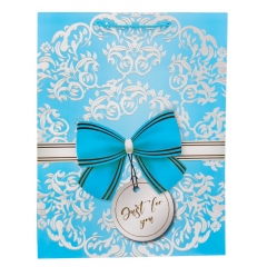 Подарочный пакет "Элегантный бант", 31*40 см * Рандомный выбор дизайна (9209-009)