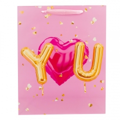 Подарочный пакет "Мелодия любви", 26*32 см * Рандомный выбор дизайна (9209-010)