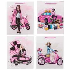 Подарочный пакет "Энергия стиля", 26*32 см * Рандомный выбор дизайна (9209-011)