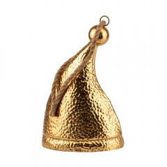 Металлический колокольчик, золотой, 35 см (6033-001)