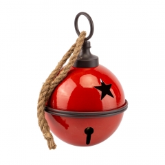 Металлический колокольчик, красный, 25 см (6033-008)
