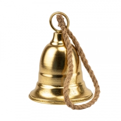 Металлический колокольчик, золотой, 19,5 см (6033-009)