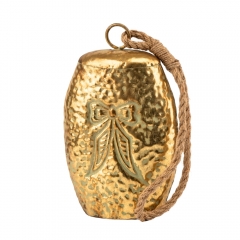 Металлический колокольчик, золотой, 29 см (6033-014)