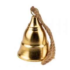 Металлический колокольчик, золотой, 17,5 см (6033-020)