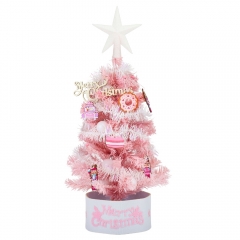 Набор из искусственной елки (60 см), гирлянды 30 LED и украшений (34 шт) (9125-046)