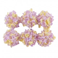 Головка гортензії, бежево-бузкова, 9 см (8503-010/1)