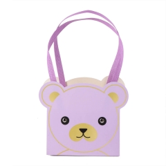 Коробка для цветов "Медвежонок" 14,51017, лавандовая (8916-010-4)