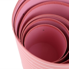 Набор из 6 коробок "Classic", запорошенная роза (8916-014)