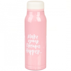 Термос металевий серія «Насолоджуйся моментом», 400мл * (рандомний вибір дизайну) (0582J)