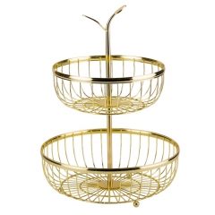 Фруктовница "Золотое Сияние", 28,5*41 см (9203-007)