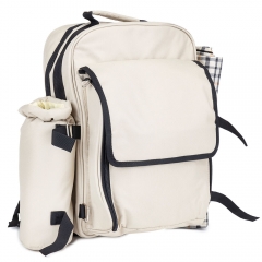 Рюкзак для пікніка "Тревел" на 2 особи, бежевий (0503-014)