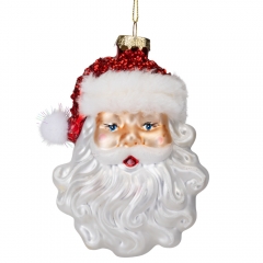 УЦІНКА Ялинкова іграшка "Санта", 12,5 см (Плями,дефекти покриття,дефект фарбування) (00BR-6030-013)