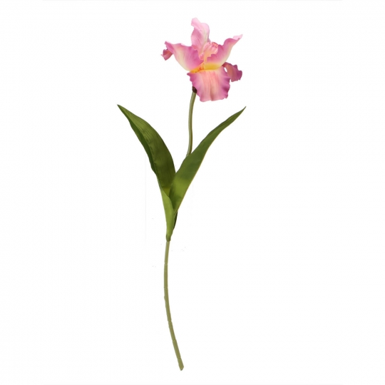 Квітка штучна "Ірис", рожева (2000-013PK)