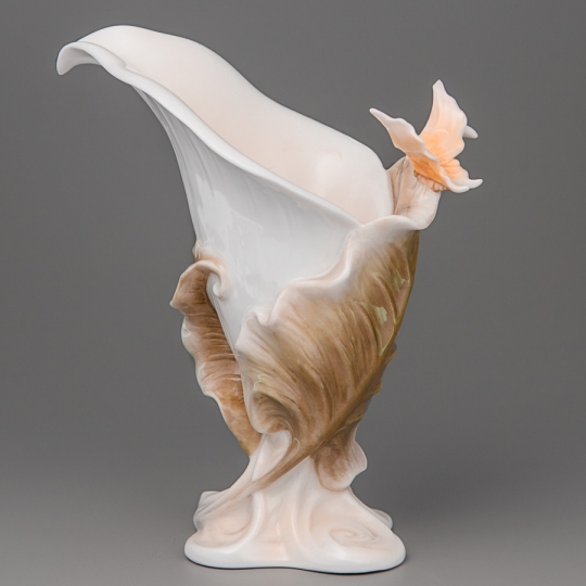 Підсвічник-ваза "Метелик в калах" (18 см) (20038AA)