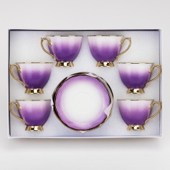 Набір "Градієнт" на 6 персон, білий, 300 мл (19296-013)