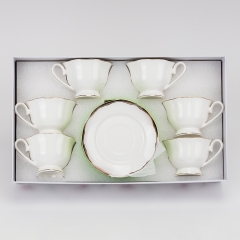 Набір "Естетичність" на 6 персон, білий, 300 мл (19296-016)