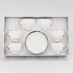 Набір "Неперевершеність" на 6 персон, білий, 300 мл (19296-017)