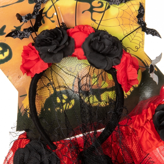 Карнавальний костюм на Хелловін, червоний (8813-003)