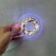 Гирлянда "Роса" 500 LED, белая, 50 м, от электросети (9133-036)