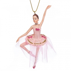 Подвеска "Балерина с розами" (6010-011)