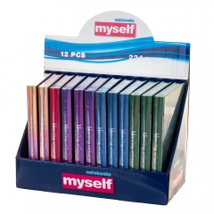 Блокнот "Встреча с единорогом" большой 4 вида (клетка) (8129-007)