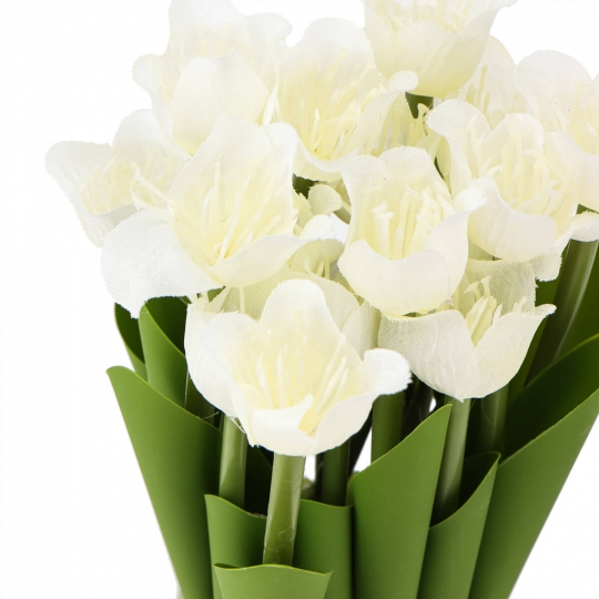 Букет тюльпанів, білі (8931-012)