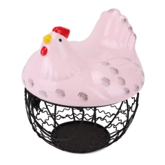 Вазочка "Рожева курочка" (8945-003)