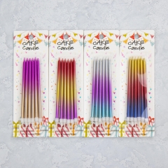 Свечи "Градиент" *рандомный выбор дизайна (8512-024)