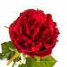 Квітка штучна "Троянда оксамитова яскраво-червона" (2000-036RD)