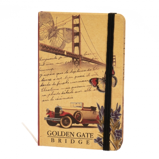 Блокнот "Golden Gate Bridge" (0344J)