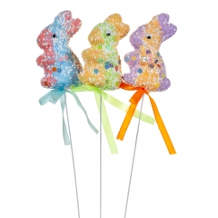 Декор на паличці «Кролики -Цукерки» (5 см.) (8108-033)
