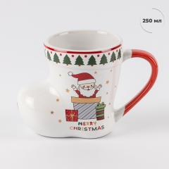 Кружка "Новогодний сапожок", 250 мл (6035-002)
