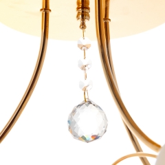 Люстра пристібна золота на 3 плафони (VS002/3)