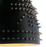 Люстра-підвіс чорного і бронзового кольору з перфорацією (ZD046)