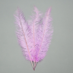 Страусиное перо 55 см светло-фиолетовый (8501-001/light-purple)