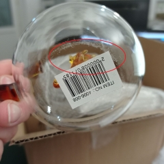 Стекляная чашка с фигуркой “Белка”, 280 мл (00BR-4006-008)