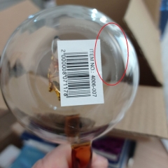 УЦІНКА Скляна кружка з фігуркою “Їжак”, 280 мл (Потертості,бульбашка,дефект лиття скла) (00BR-4006-007)