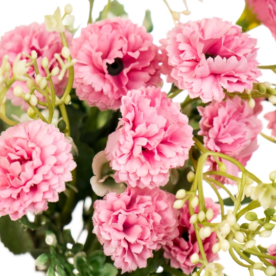 Квітковий букет "Порцелянова троянда" (8023-002/pink)
