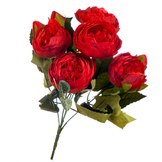 Букет квітів "Червоний" (8023-005/red)