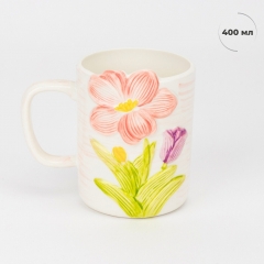 Кружка "Тюльпанчик", 400 мл * Рандомний вибір дизайну (19297-011)