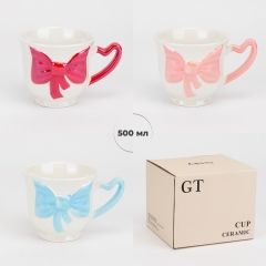 Кружка "Бант", 500 мл * Рандомний вибір дизайну (19297-013)