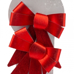 Набір червоних бантів (2 шт), 17 см (6040-053)