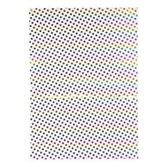 Упаковочная бумага "Красочные звезды", 50*70 см (9267-005)