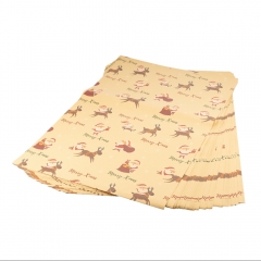 Упаковочная бумага "Санта в пути", 50*70 см (9267-013)