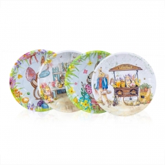 Тарелка  "Заботы кроликов", 19 см (8909-008)