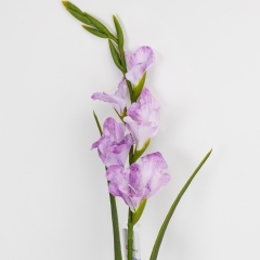 Гладіолус штучний, ліловий, 80 см (2028-027/It.purple)