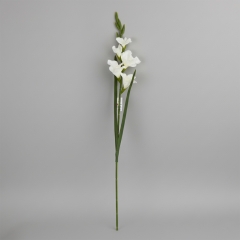 Гладіолус штучний, білий, 80 см (2028-027/white)