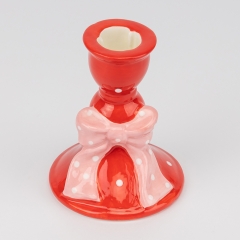 Подсвечник "Новогодний бантик", 10,7 см (00BR-6037-022)