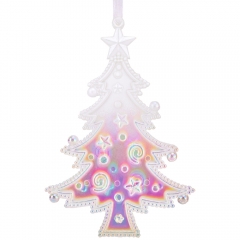 Елочная игрушка "Перламутровая елка", 12,7 см (6027-054)