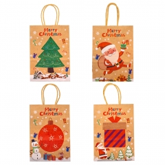 Подарочный пакет "Подарки от Санты", 15*21 см. * Рандомный выбор дизайна. (9172-007)